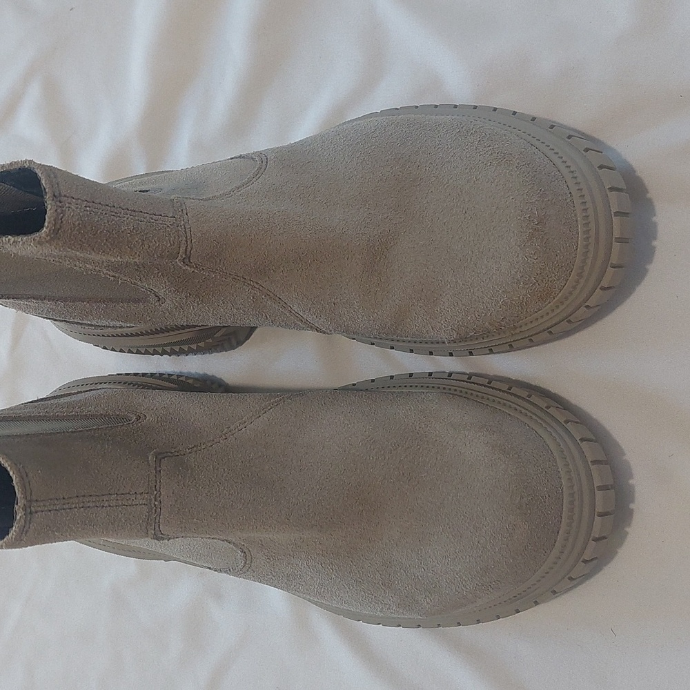 Sorel Ona Ave Chelsea Ankle Boots .Size 8 .Waterproof .Gray - Picture 12 of 12